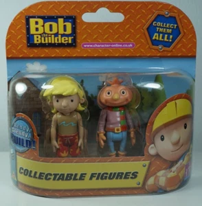 Figuras coleccionables de Bob el Constructor de figuras de Spud y Brad Rad ¡COMO NUEVAS! - Imagen 1 de 5