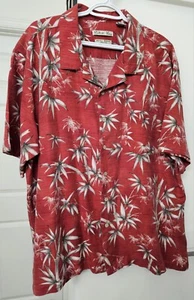 Batik Bay Herren XXL 100% Seide Hawaii Blumen Surfwear Hemd  - Bild 1 von 6