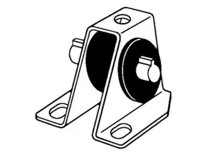 For 1975-1977 Dodge Royal Monaco Transmission Mount 51537XX 1976 - Picture 1 of 2