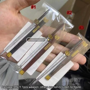 Modellino arma coltello spada scala 1/12 dipinto per action figure fai da te 6" - Foto 1 di 2