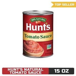 Hunt's 100% Natural Tomato Sauce, 15 Oz Can - Picture 1 of 12