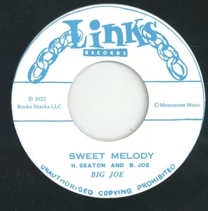 " SWEET MELODY." big joe. LINKS RECORDDS 7in. - Picture 1 of 2