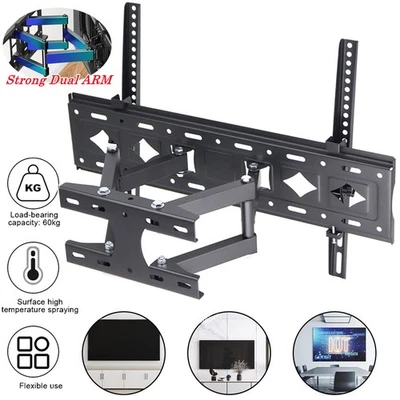 LED LCD TV Fernseher Wandhalterung schwenkbar Wandhalter neigbar 32 - 75 Zoll - Bild 1 von 4