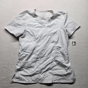 Scrub Cherokee Abbigliamento da Lavoro Professionale Scollo V Top Bianco Donna Taglia S Small - Foto 1 di 7