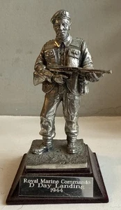 ROYAL HAMPSHIRE MILITARY FIGURE ROYAL MARINE COMMANDO D DAY LANDING 1944 - Picture 1 of 4