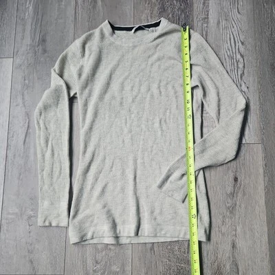 Suéter Top Otoño Cachemira Mujer Cachemira Blanco Acanalado Cuello Redondo Talla L (S41) Foto 1 de 4