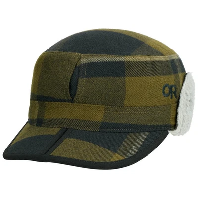 Outdoor Research Yukon Cap - Men's - Large / Dark Olive Plaid - Image 1 of 3
