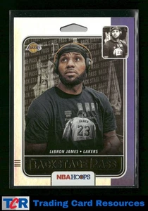 2019-20 Hoops #7 LeBron James Back Stage Pass Holo - Picture 1 of 2