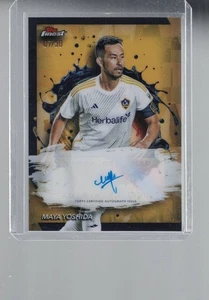 2024 Topps Finest Mls - Autographs Maya Yoshida #BA-MY Gold Refractor /50 (AU) - Picture 1 of 2