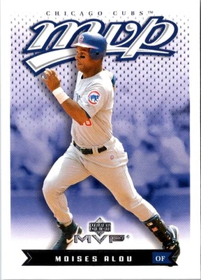 2003 Upper Deck MVP Moises Alou #40 Chicago Cubs Baseball Card - Image 1 of 2