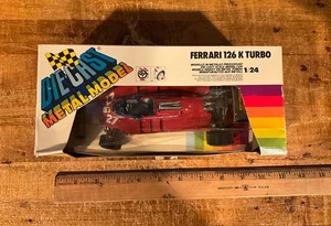 Burago Ferrari 126 K Turbo # 27 | Giles Villeneuve | 1:24 Scale New in Box 6101 - Picture 1 of 7