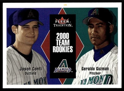 2000 Fleer Tradition Update Jason Conti/Geraldo Guzman Rookie Arizona - Image 1 of 2
