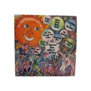 Children's Vinyl Record LP All Time Children's Hits Vol. II Compilation Songs - Imagen 1 de 3