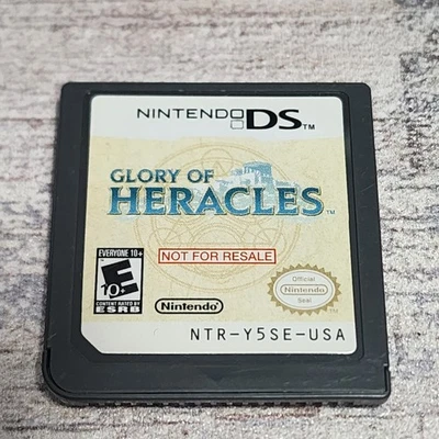 Glory of Heracles (Nintendo DS) *NOT FOR RESALE - KIOSK DEMO* - Image 1 of 4