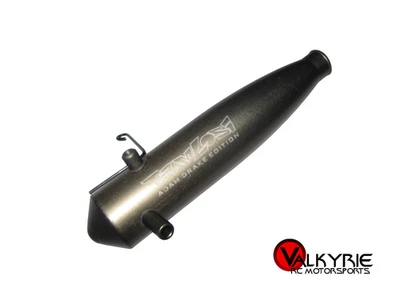 Vintage RC Losi Adam Drake XXXNT Nitro Pipe Hard Aluminu Gray 9332 Used Low Time - Image 1 of 2