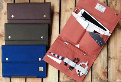 NWT Knomo London Tablet Ipad Tech Organizer Cover Case Sleeve MSRP $50 NEW - Image 1 of 4