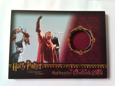 Harry Potter: Sorcerer's Stone Costume Card Harry's Quidditch robes 318/410 - Image 1 of 2