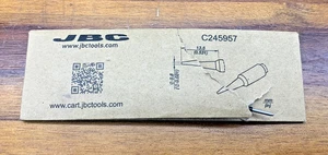 JBC Tools C245957 konische Kartusche 0,8 mm Löten neu offene Box - Bild 1 von 7