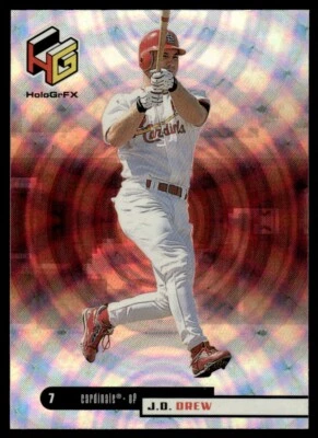 1999 Upper Deck HoloGrFX J.D. Drew St. Louis Cardinals #49 - Image 1 of 2