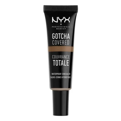 NYX Gotcha Covered Waterproof Dewy Full Cov. Liquid Concealer GCC10 EBONY NIB! - Image 1 of 3