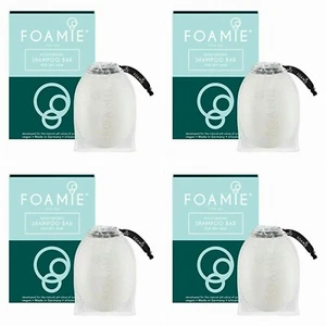 4 PK Foamie aloe spa shampooing bar dry hair Hydrating Complex 2.9 oz Germany - Picture 1 of 4