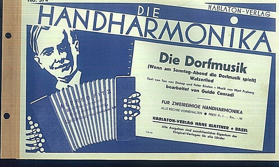 Die Dorfmusik - Walzer-Lied - Image 1 of 1