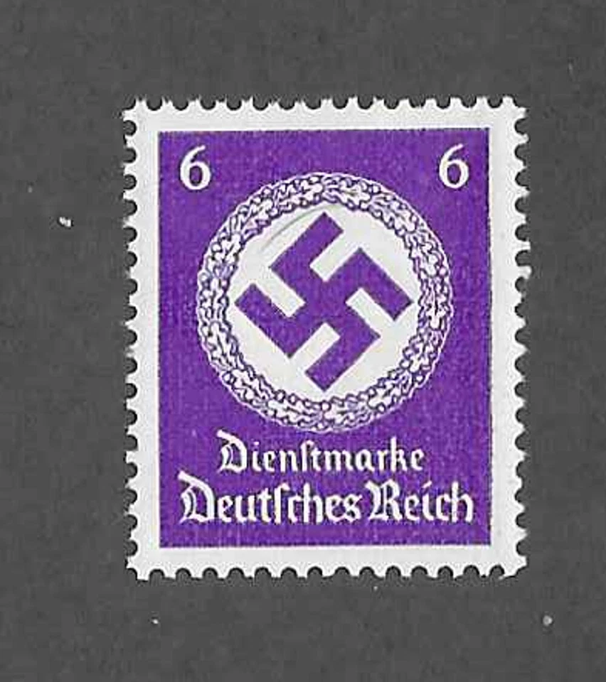 Selo MNH / Edição 1942 PF06 Sc 095 Oficial Terceiro Reich Alemanha Hitler Suástica - Imagem 1 de 1
