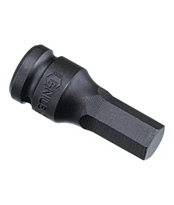 Genius Tools 3/8" Dr. 9mm Hex Impact Bit Socket, 76mmL (CR-Mo) - 347609 - Picture 1 of 1
