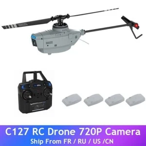 Helicóptero centinela no tripulado C127 2.4G 6 ejes Wifi RC 6 CANALES 720P helicóptero sin alerón - Imagen 1 de 15
