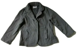 hanna andersson Size 100 Size 4 Gray Soft Blazer Coat Jacket Unisex Boys Girls - Picture 1 of 6