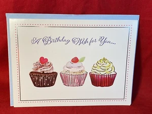 Cupcakes Snack Birthday Wishes Hearts Berry Husband Wife Sister Brother Aunt Mom - Picture 1 of 5