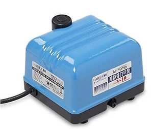 Hailea V Series Hi-blow Diaphragm Silent Air Pump Pond Aquarium Hydroponics V10 - Picture 1 of 1