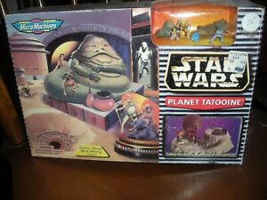 Micro Machines Star Wars Planet Tatooine Jabba's Palace Galoob Never Opened 1997