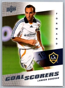 2008 UPPER DECK SOCCER MLS GS-19 GOAL SCORES LANDON DONOVAN GALAXY - Picture 1 of 2