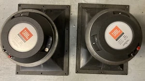 JBL 2447J (16 ohm) compression driver with 2381 Horn PAIR - Picture 1 of 7