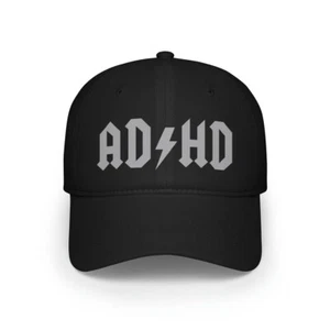 Parody AD/HD ADHD Unisex Low Profile Baseball Cap - Picture 1 of 24