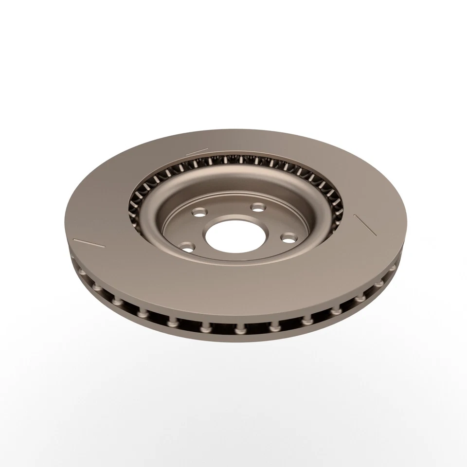 Rotor de freno de disco ventilado delantero genuino OEM Mopar para Dodge Jeep Grand Cherokee Foto 1 de 1