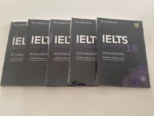 Cambridge Book IELTS 18 Academic including CD- ROM. 5 books  (FREE SHIPPING)