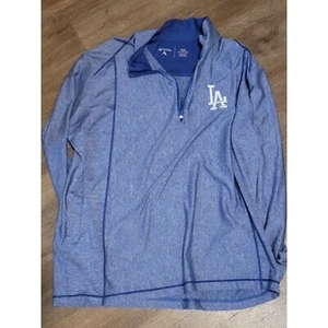 Antigua Los Angeles Dodgers Pullover Lightweight 1/4 Zip XXL - Picture 1 of 8