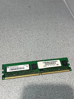 MICRON 512MB DDR2-400 PC2-3200 1Rx8 ECC REG CL3 MT9HTF6472Y-40EA1 RAM Memory - Image 1 of 3