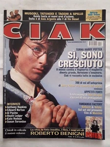 Ciak Cinema n.11 anno 2002 Harry Potter - Bellucci & Veline - Anthony Hopkins - Picture 1 of 1