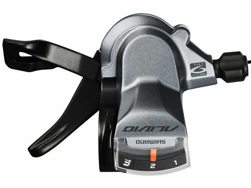 Shimano Alivio SL-M4000 Rapid Fire 3 Compartment Shifter + Cable For Derailleur - Image 1 of 1