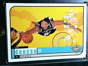 TIM DUNCAN UD CHOICE RESERVE - Rare Parallel - SPURS HOF - Picture 1 of 3