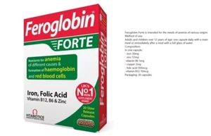 Feroglobin Forte 30 capsules - Picture 1 of 1