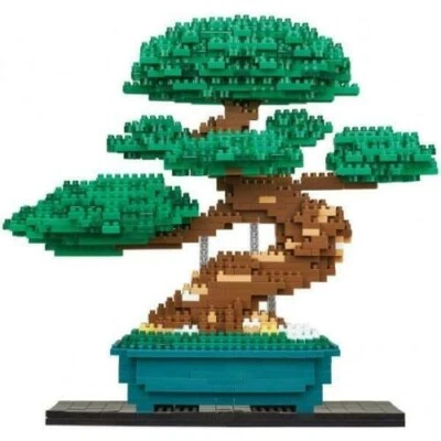 New Kawada nanoblock Bonsai Pine Deluxe Edition NB-039 from Japan - Image 1 of 4