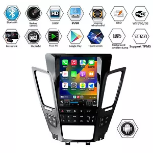 Car Radio Screen GPS NAVI WIFI Android 11 For Cadillac CTS Tesla Style CarPlay - Picture 1 of 9
