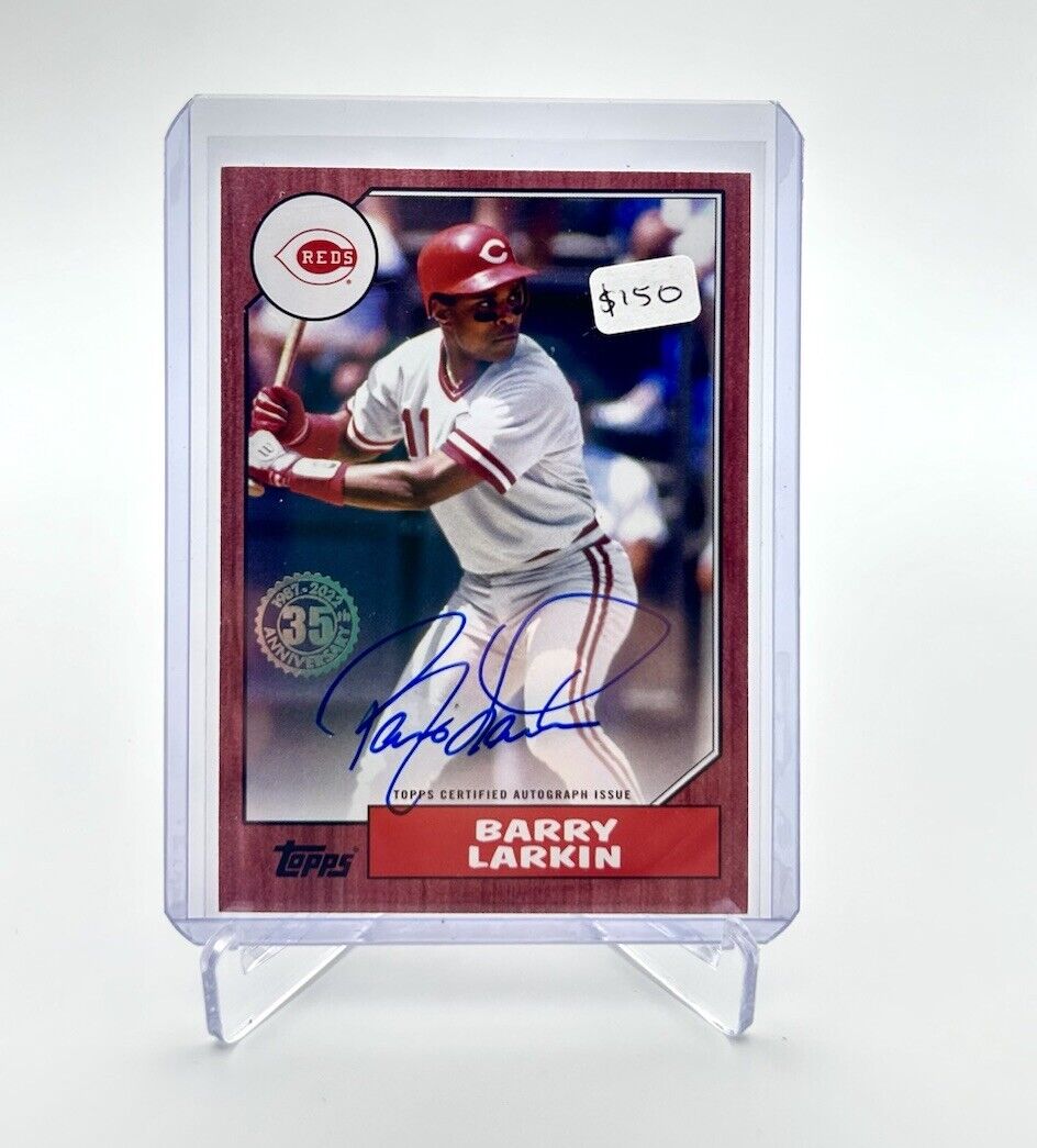 Barry Larkin Autograph for sale | eBay Barry Larkin Autograph for sale | eBay