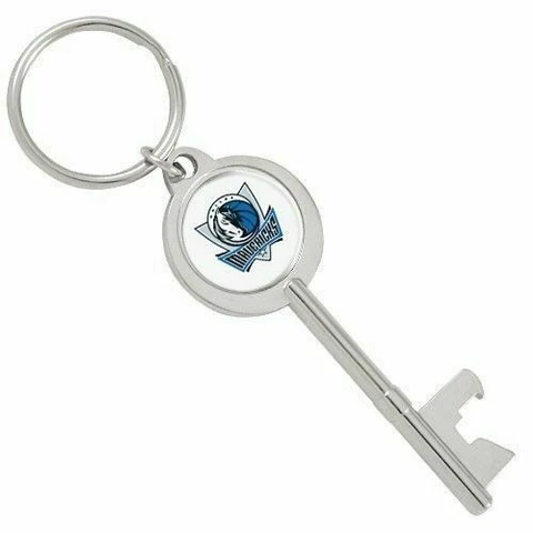 DALLAS MAVERICKS Logo Key Bottle Opener Keychain NBA Basketball Fan Keepsake NEW Cover