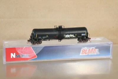 BLMA MODELS BLMA20015 N WEATHERED TRINITY RAIL CRUDE OIL TANK CAR TILX 350548 nv - Image 1 of 4