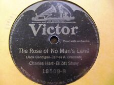 Red Cross Tribute W War I THE ROSE OF No MANs LAND Charles Harrison VICTOR 18508
